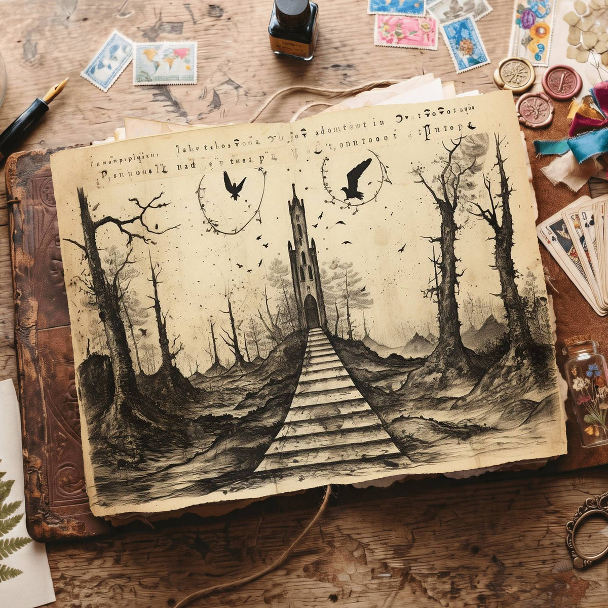 Gothic Digital Papers