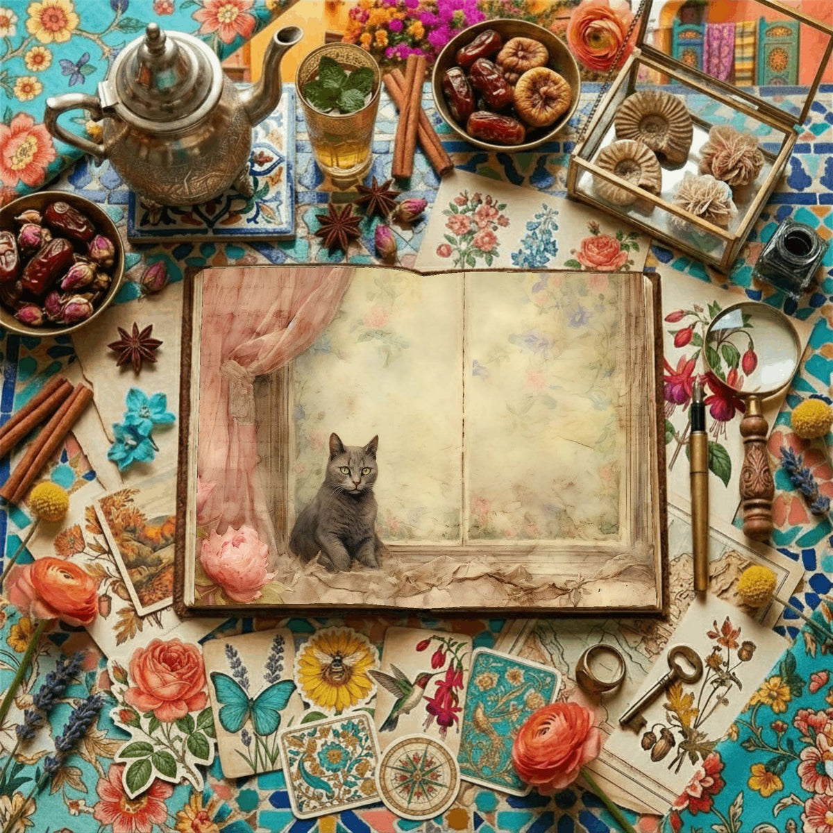 Grey Cat Digital Papers