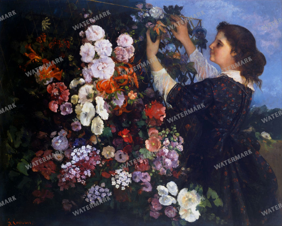 Gustave Courbet Vintage Paintings
