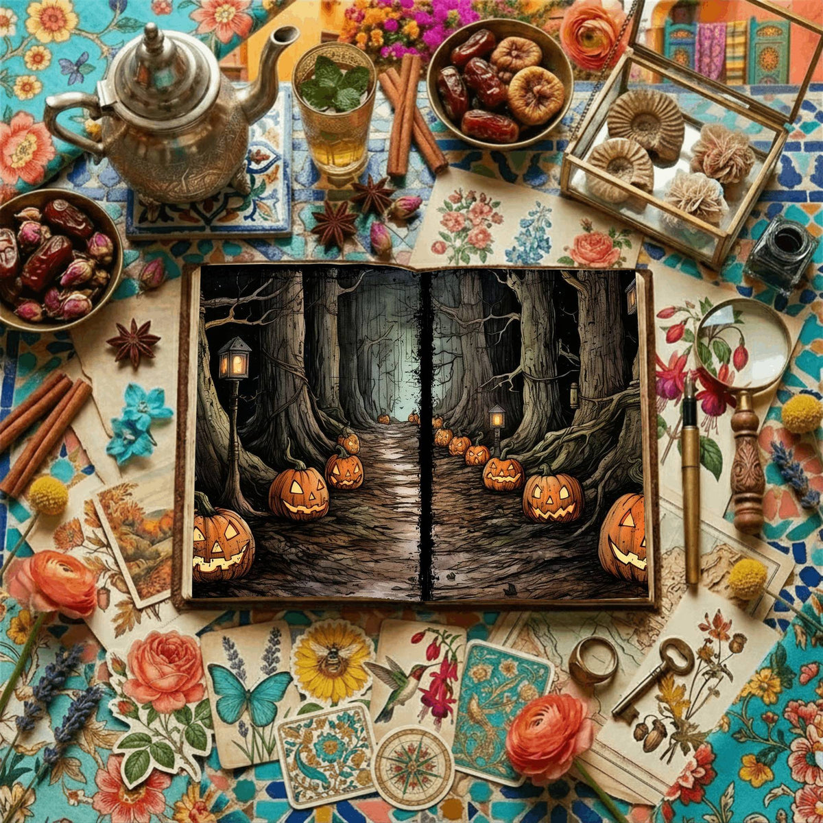 Halloween Digital Papers
