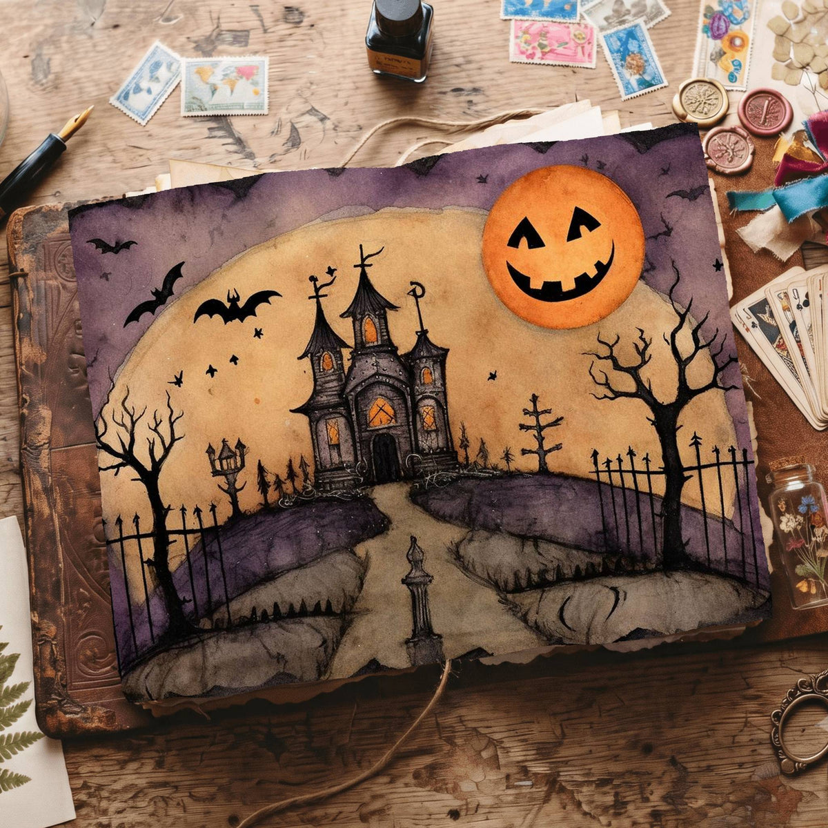 Halloween Digital Papers