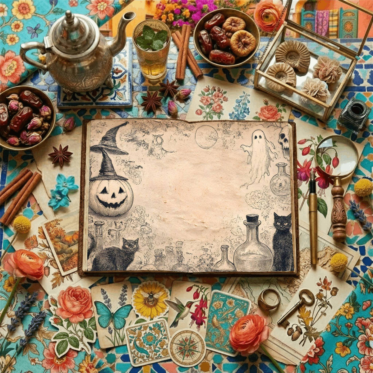 Halloween Digital Papers