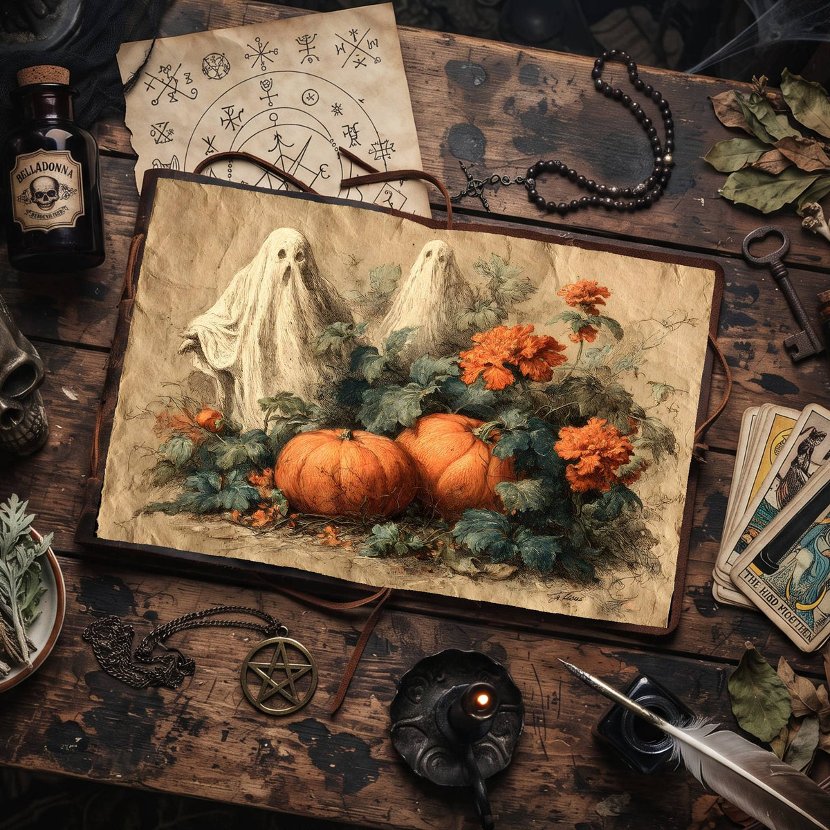 Halloween Digital Papers