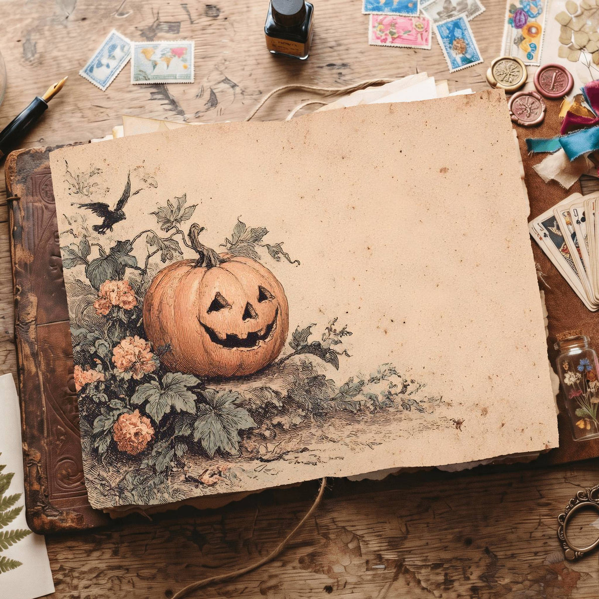 Halloween Digital Papers