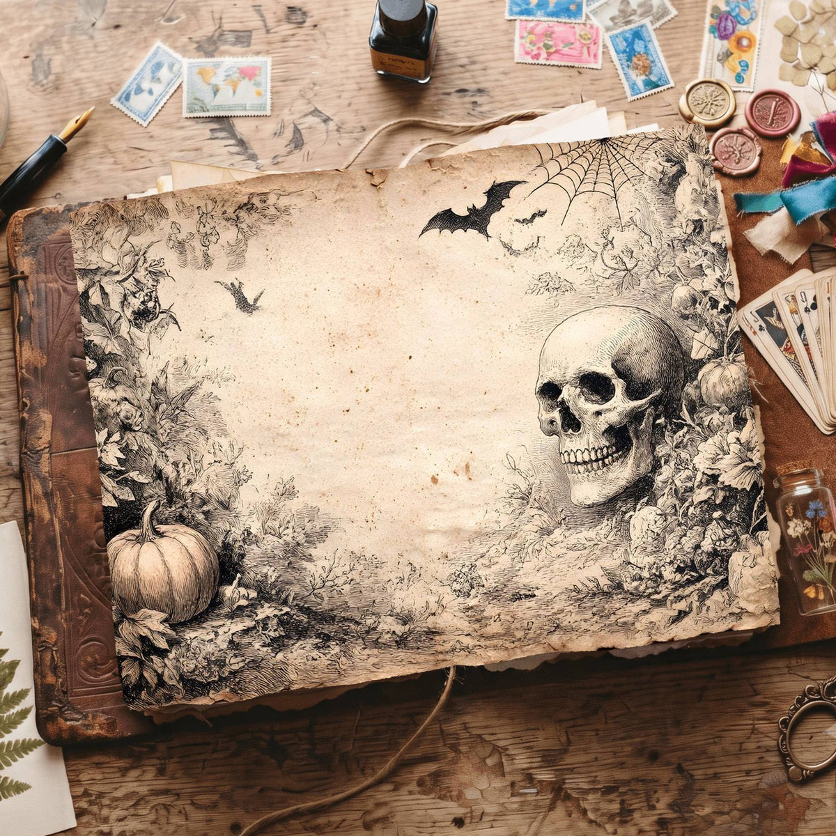 Halloween Digital Papers