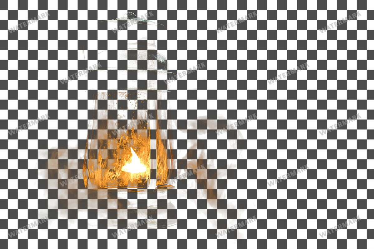 Haunted Lantern Transparent Overlay Pngs
