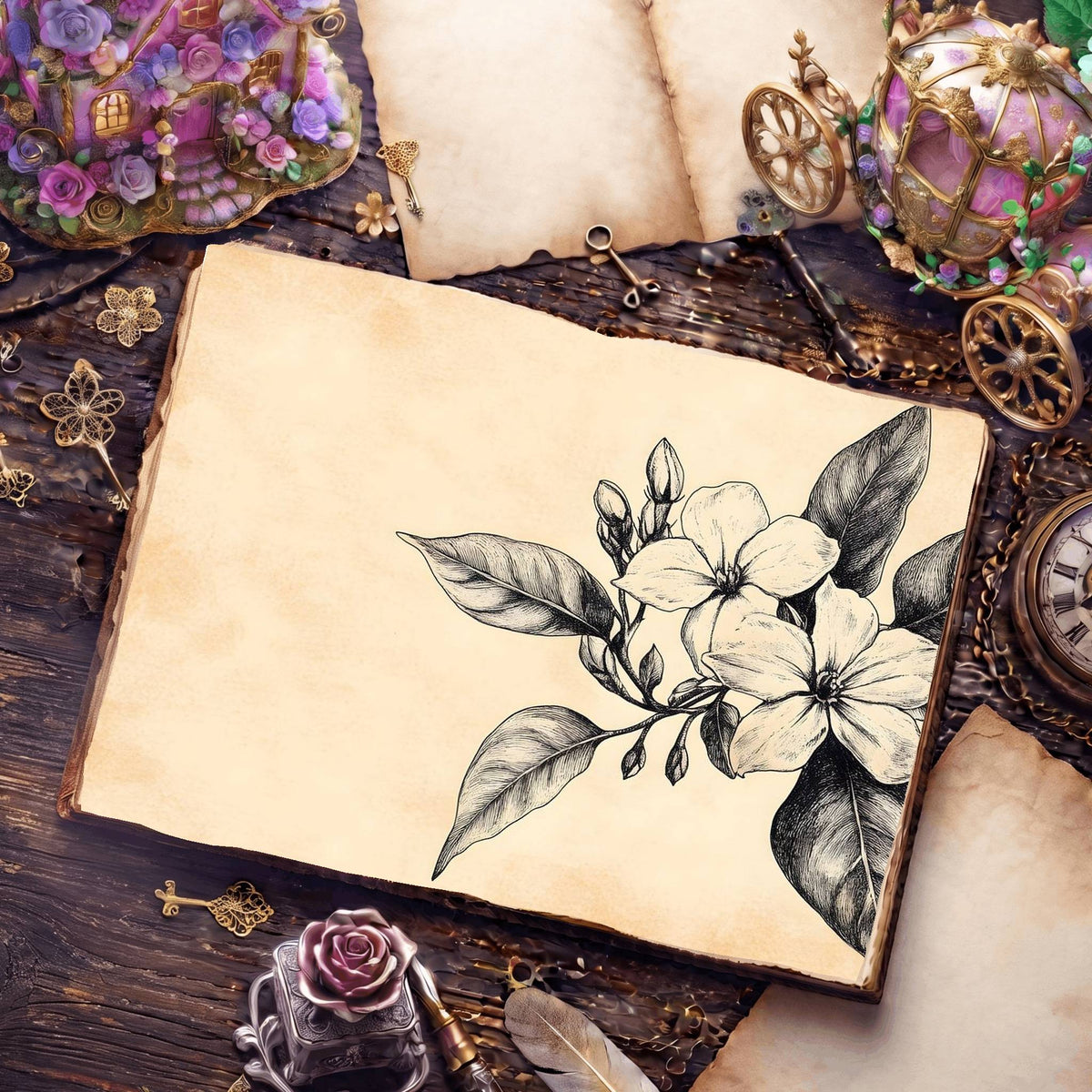 Jasmine Digital Papers