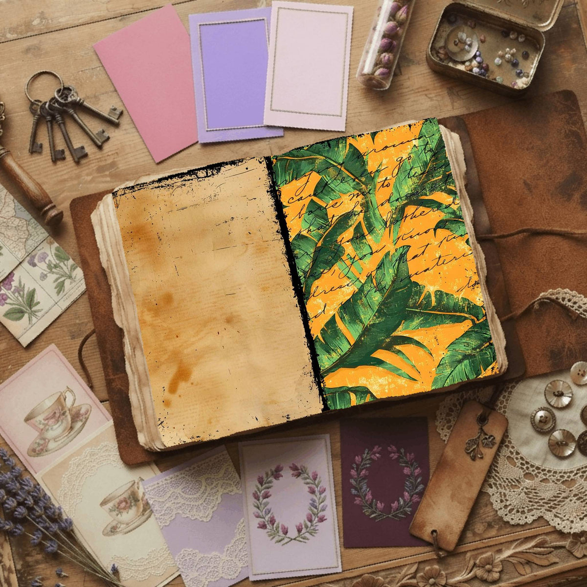 Leafy Digital Papers