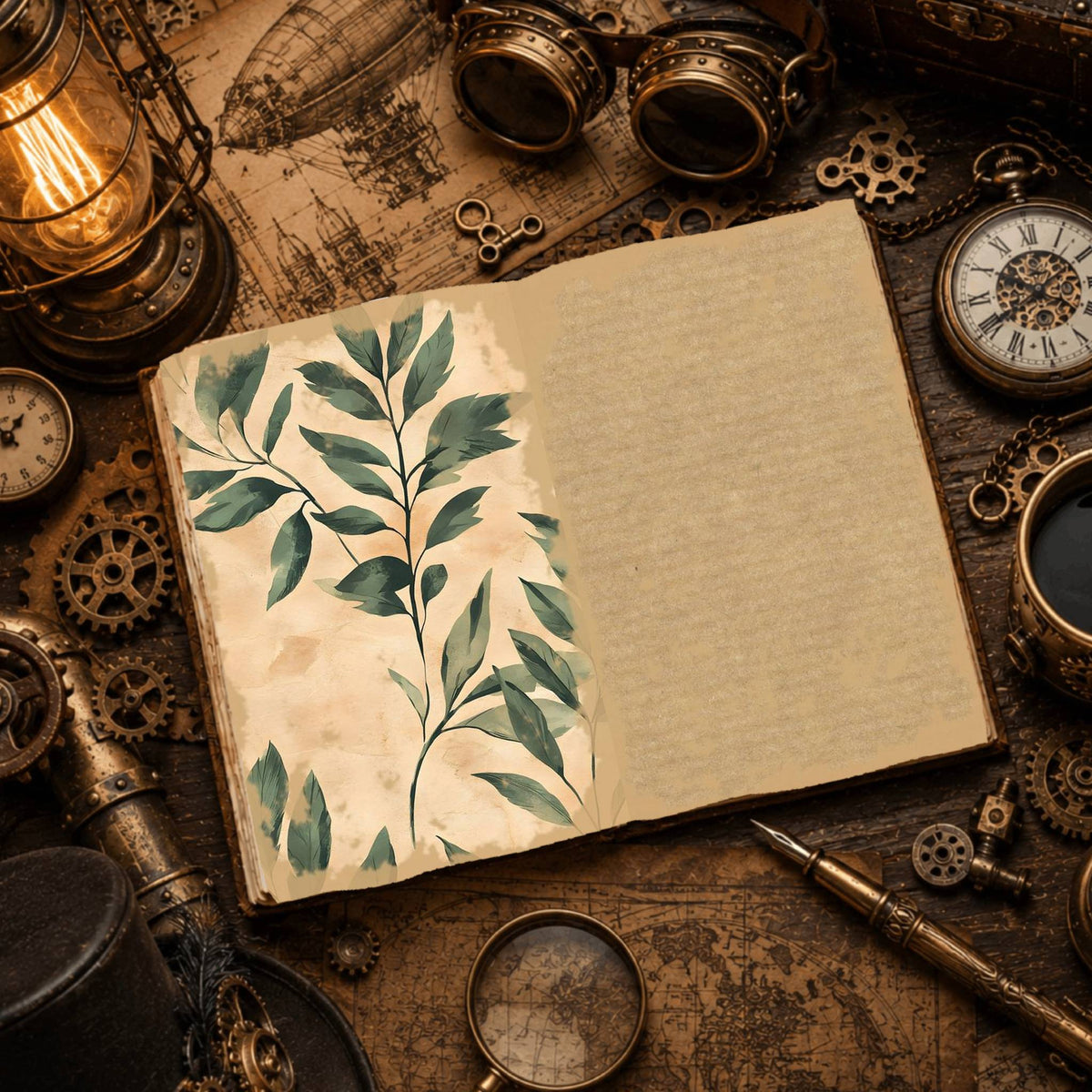 Leaves Digital Papers