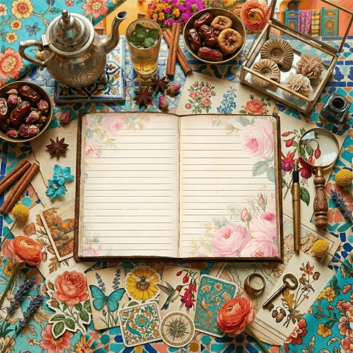 Lined Digital Papers