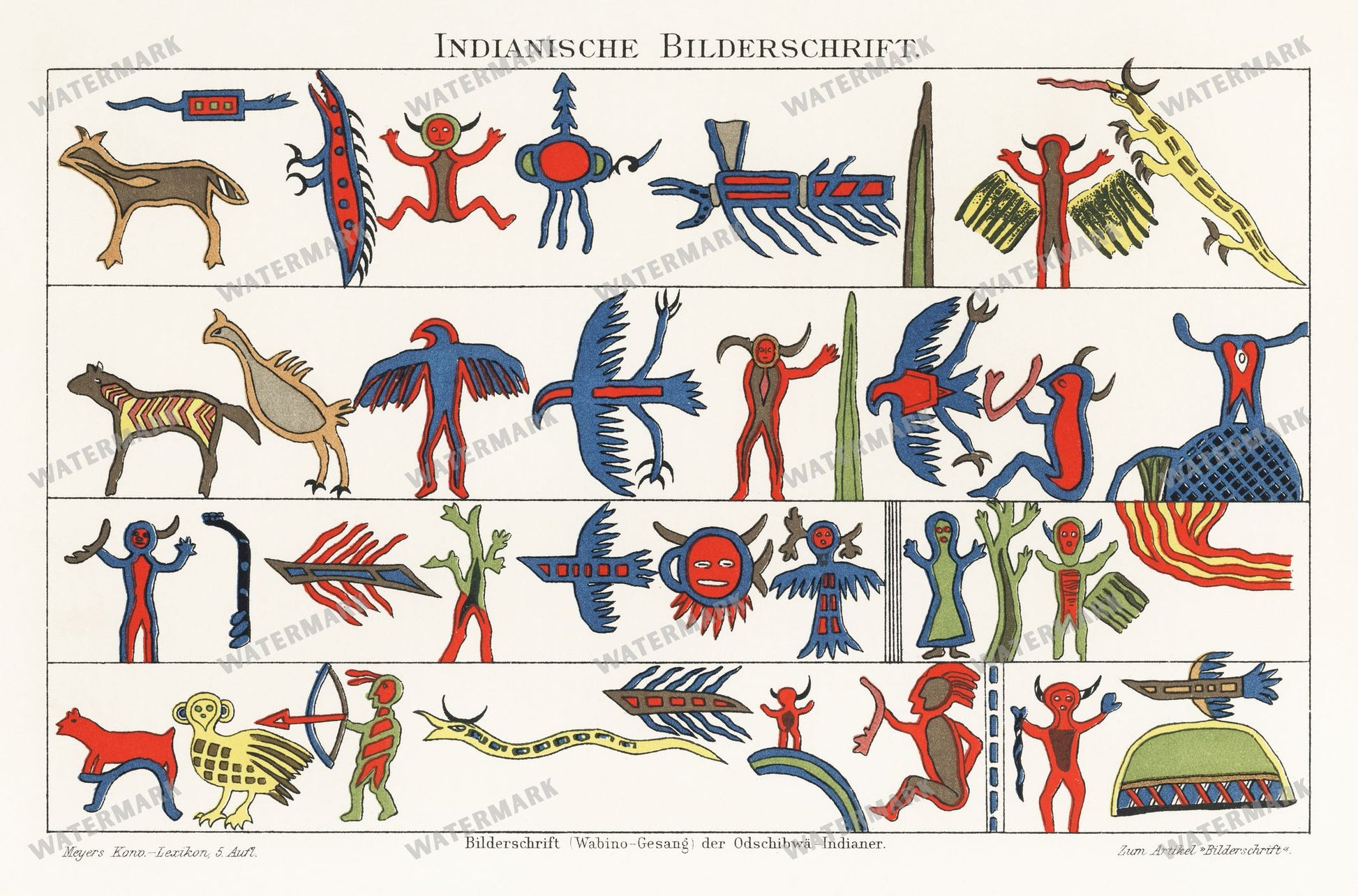 Lithographs Vintage Paintings
