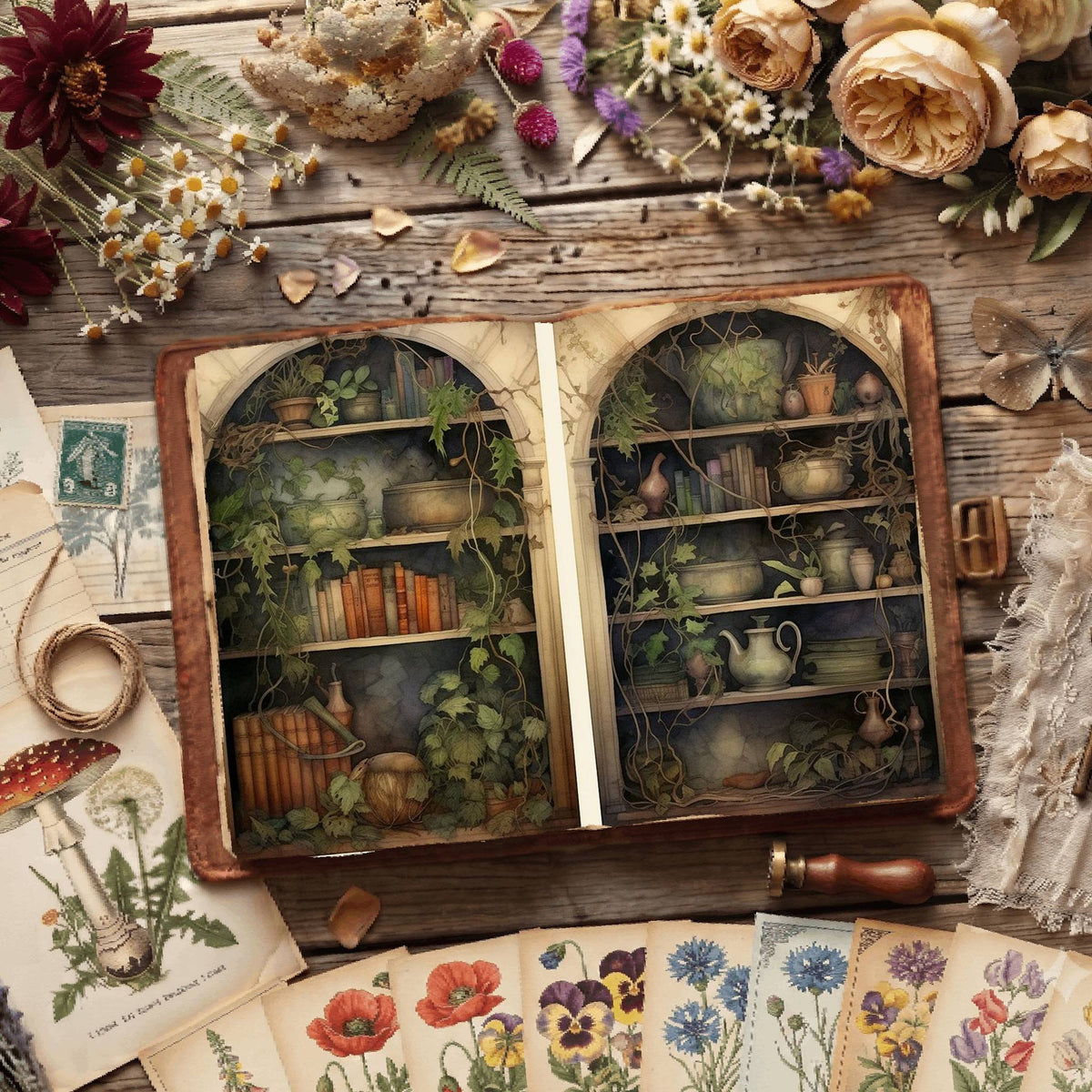 Magic Books Library Digital Papers