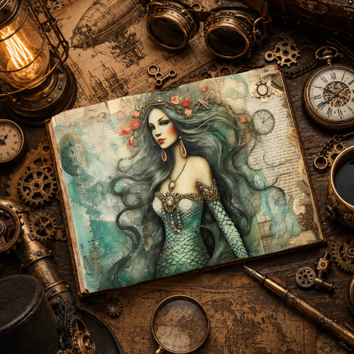 Mermaid Digital Papers