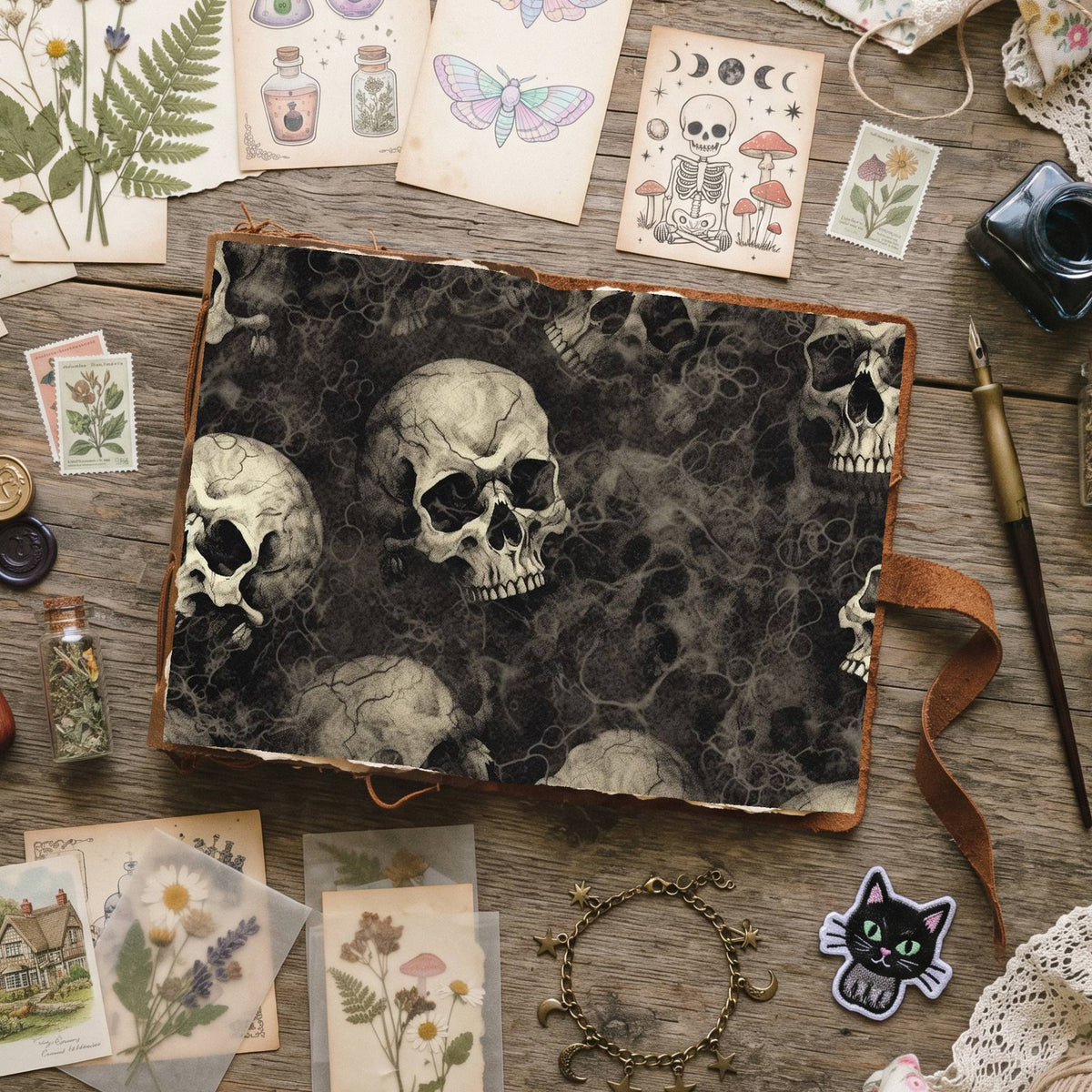 Mixed Halloween Digital Papers