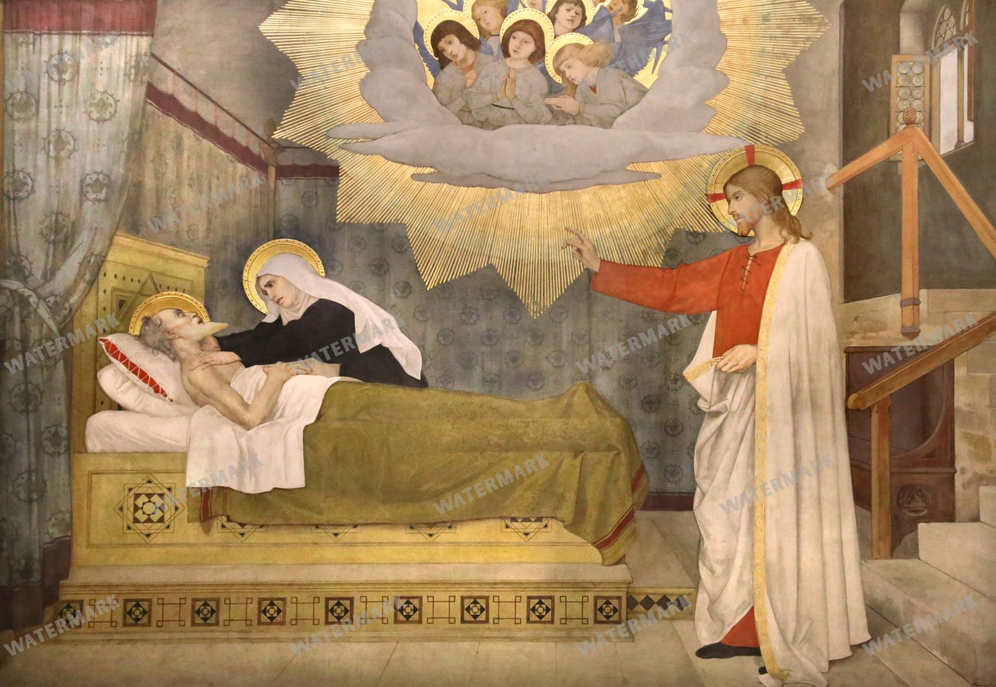Modesto Faustini Vintage Paintings