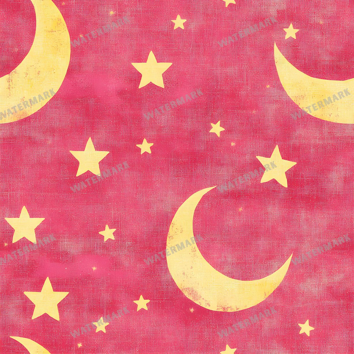 Moon seamless pattern digital paper, repeating design 6