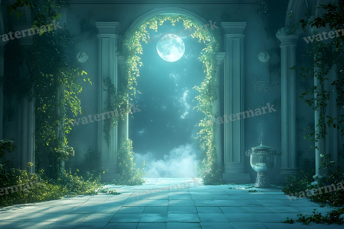 Moonlit Ritual Backdrop Images