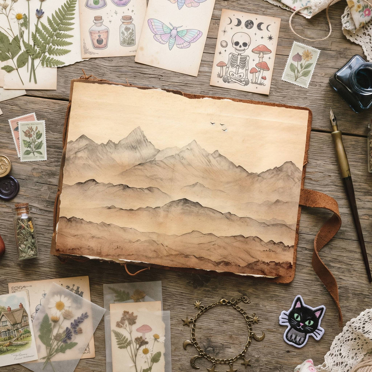 Mountains Digital Papers