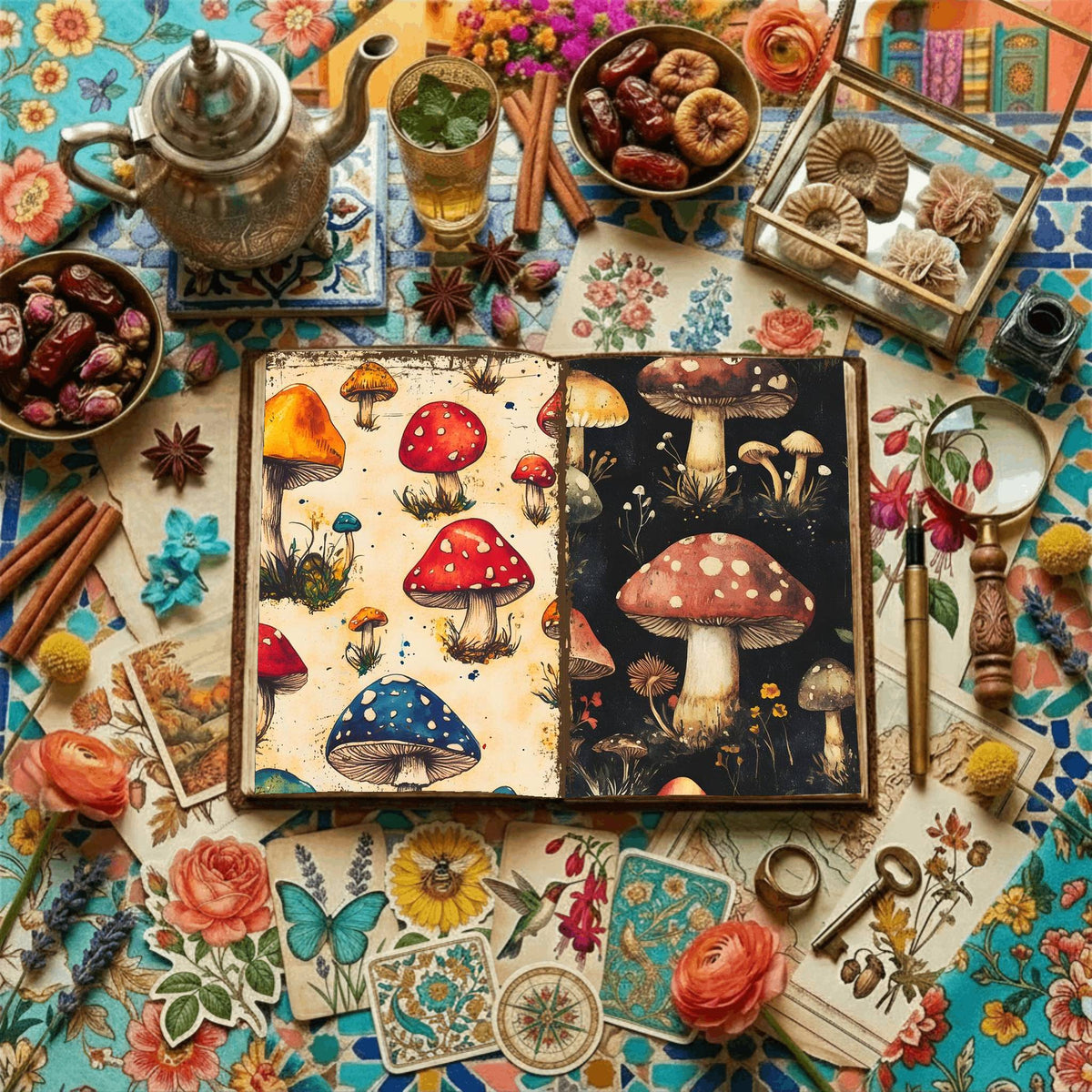 Mushroom Digital Papers