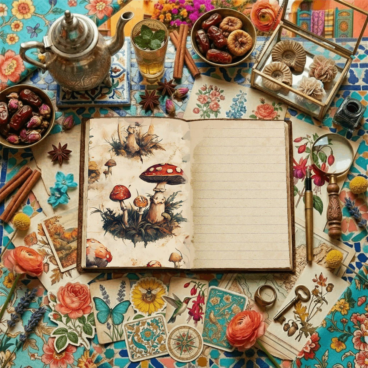 Mushroom Digital Papers