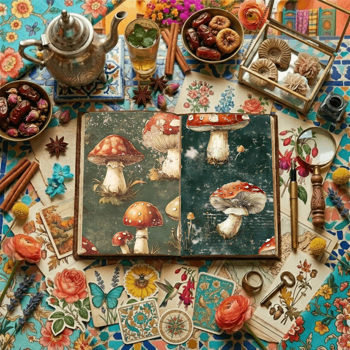 Mushroom Digital Papers