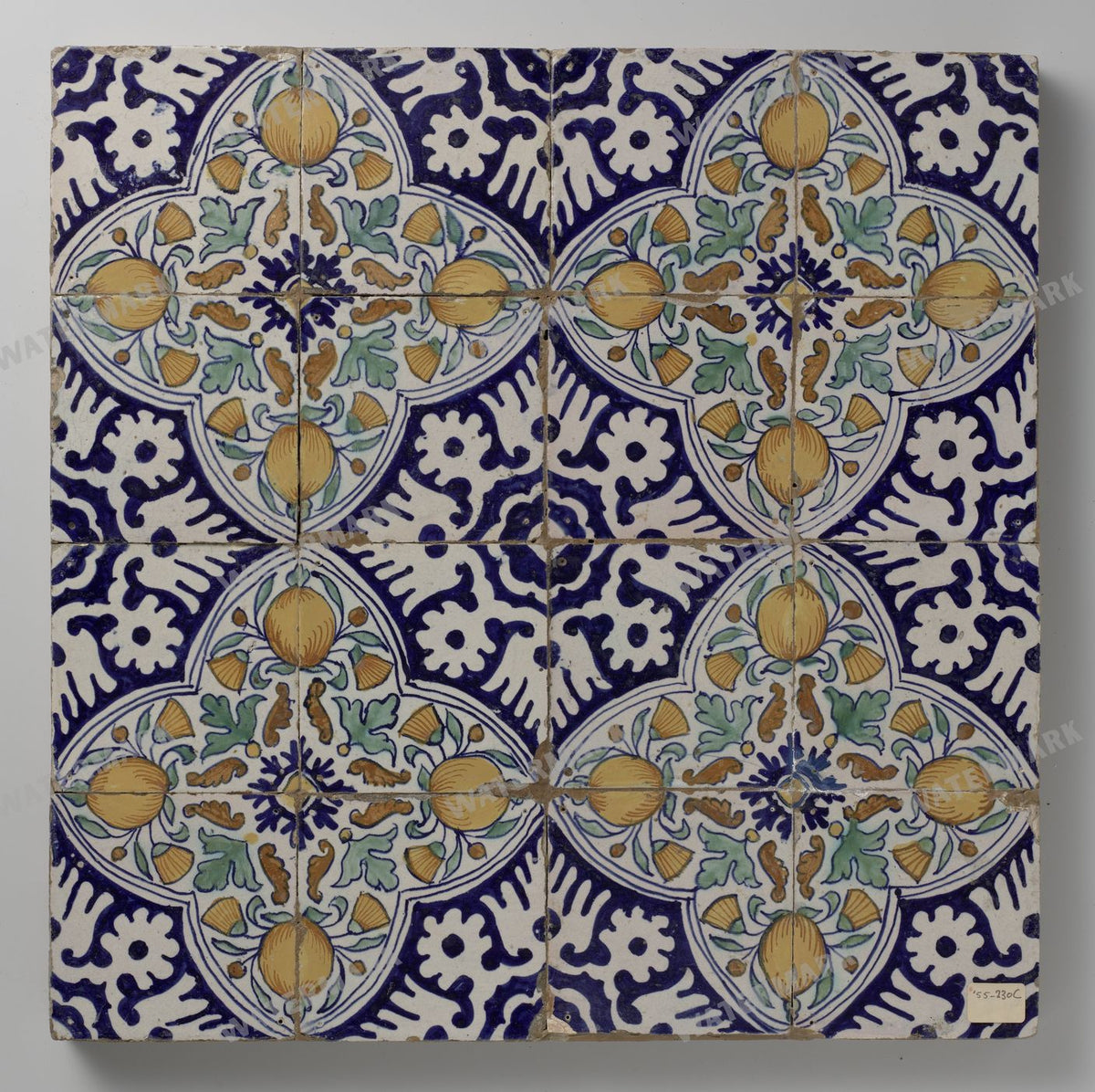 Patterns & Textiles Vintage Paintings