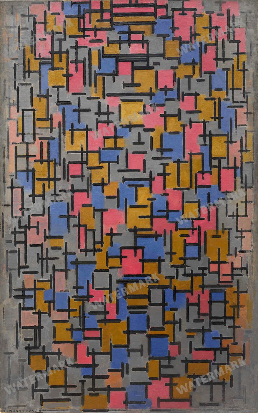 Piet Mondrian Vintage Paintings