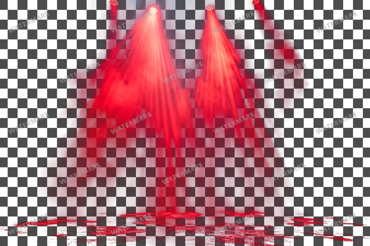 Red Lighting Dramatic Shadows Transparent Overlay Pngs