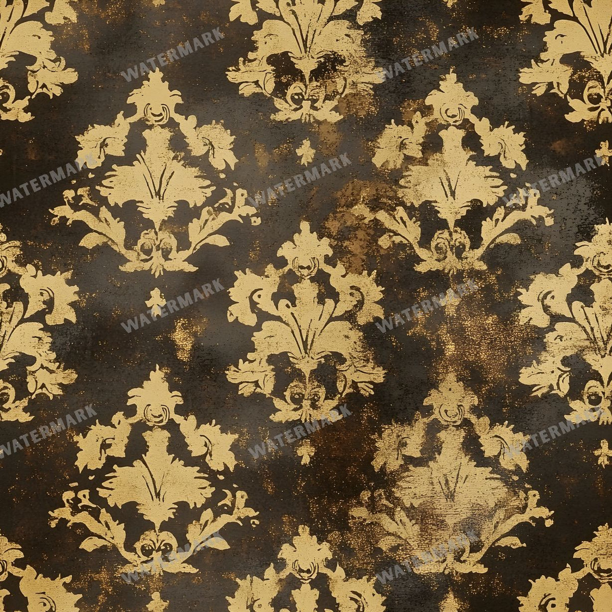 Regal Damask seamless pattern digital paper, repeating design 6