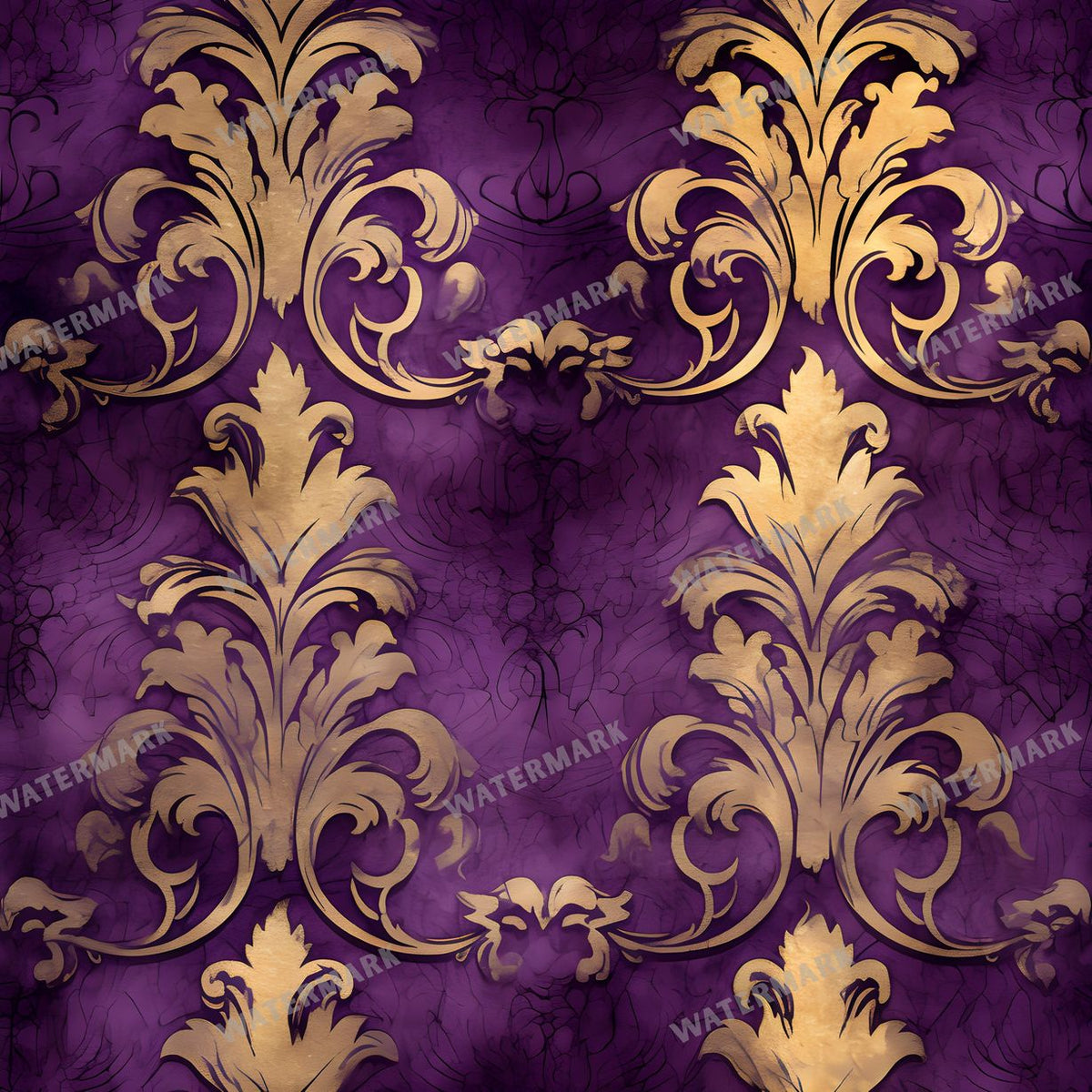 Regal Damask seamless pattern digital paper, repeating design 6