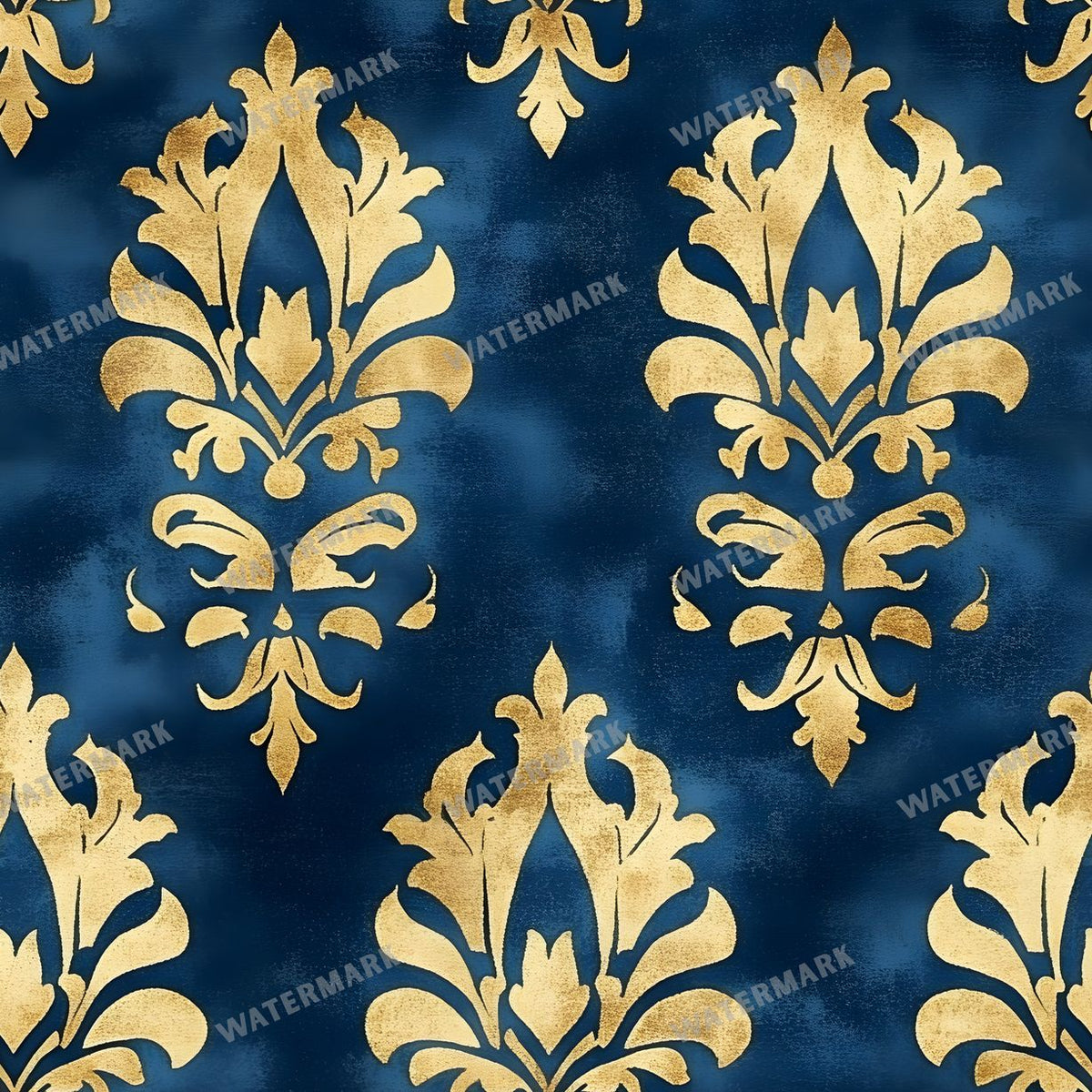 Regal Damask seamless pattern digital paper, repeating design 6