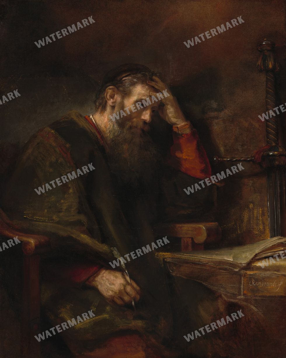 Rembrandt Van Rijn Vintage Paintings