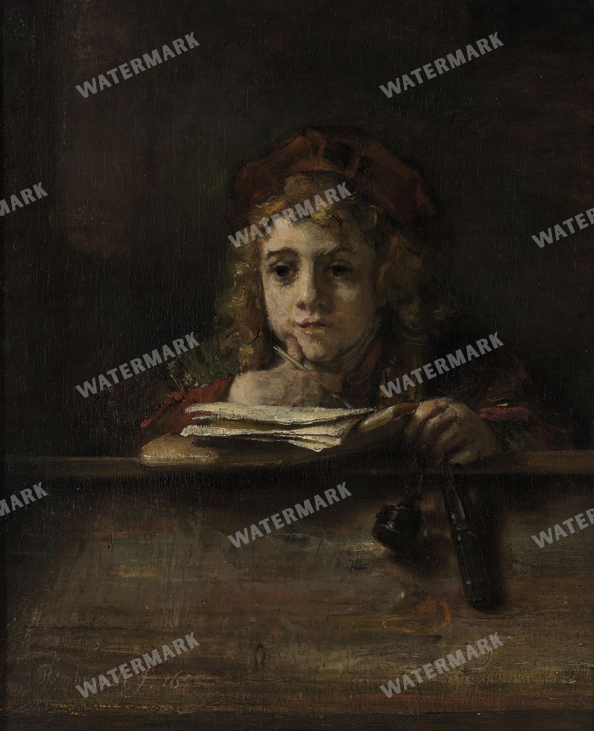 Rembrandt Van Rijn Vintage Paintings