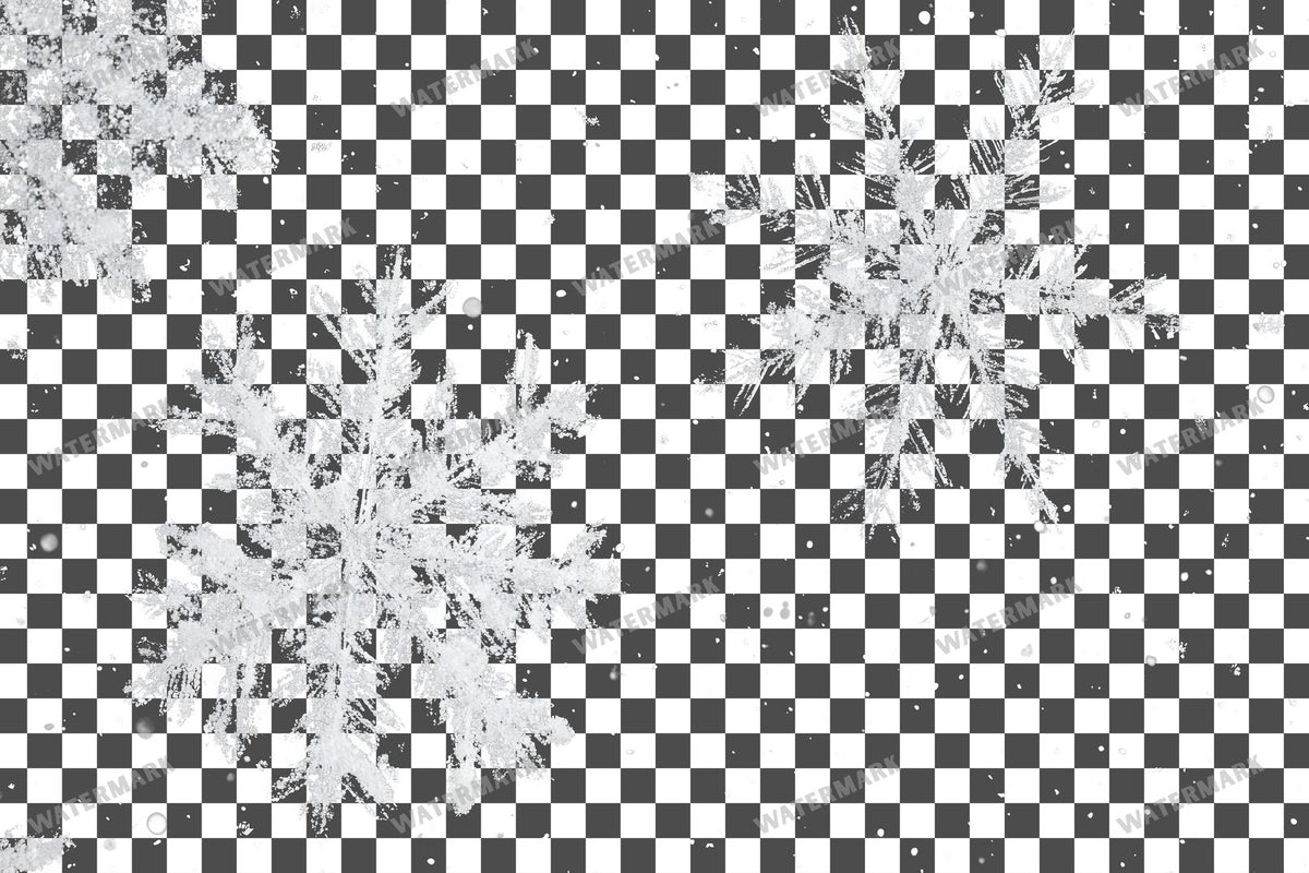 Snow Flake Overlay Lots