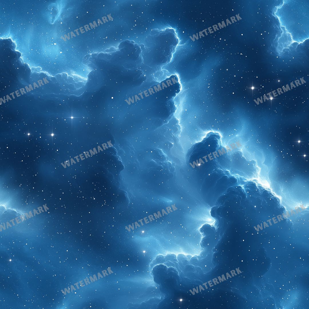Space And Celestial Seamless Pattern