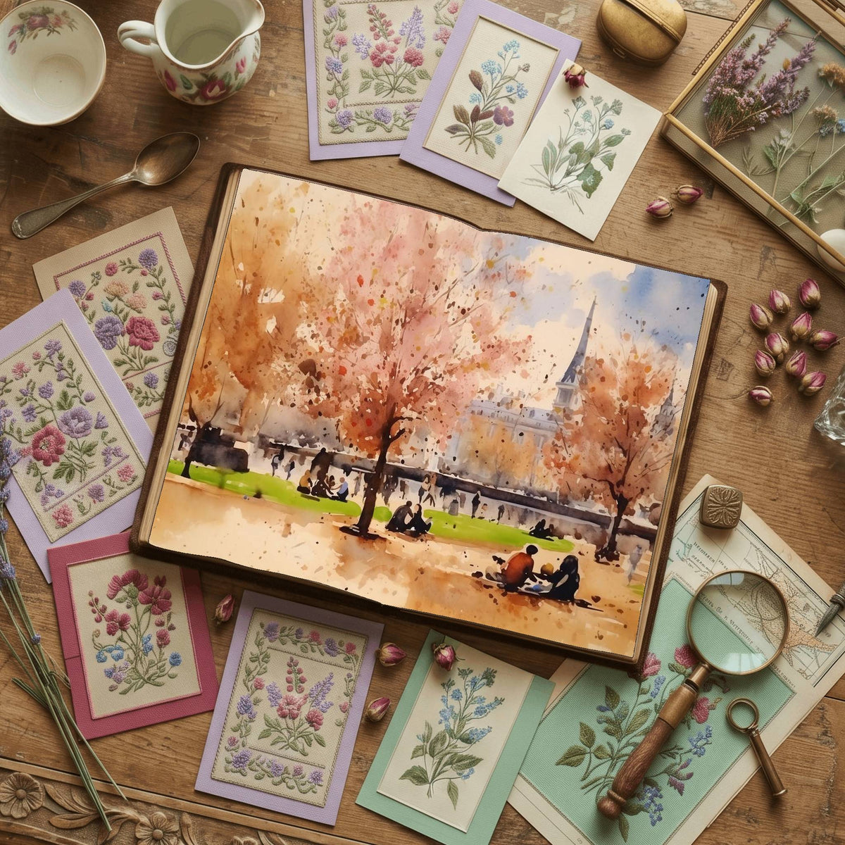 Spring Park Digital Papers