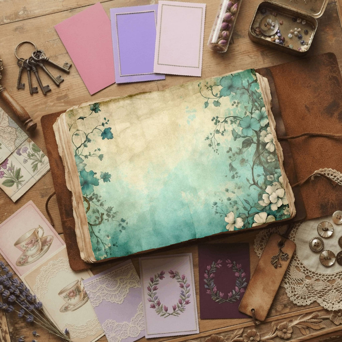 Springblossoms Digital Papers