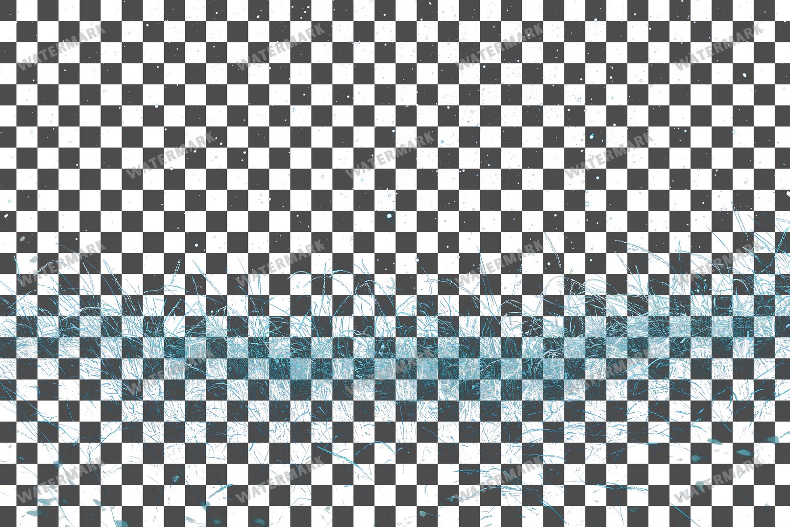 Starry Meadow Transparent Overlay Pngs