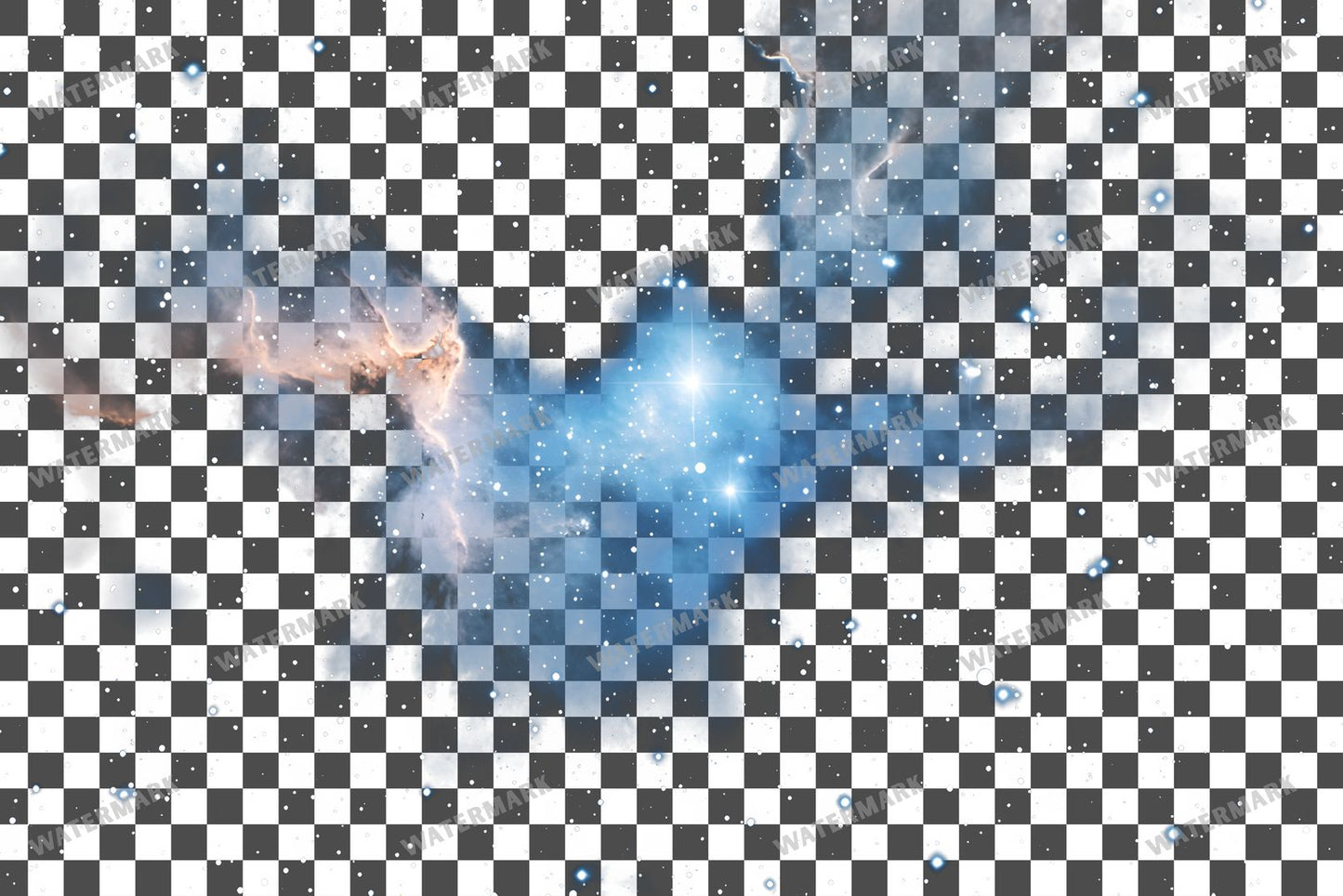 Starry Nebula Transparent Overlay Pngs