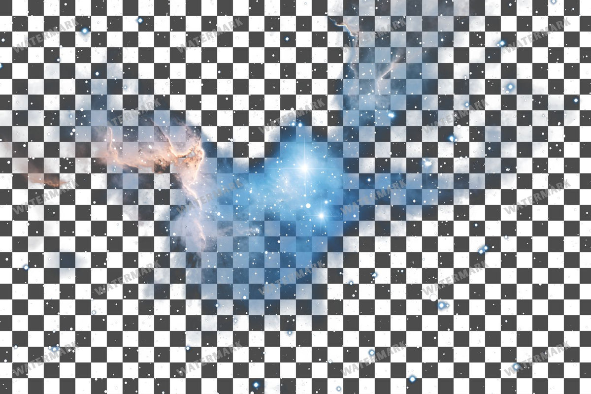 Starry Nebula Transparent Overlay Pngs
