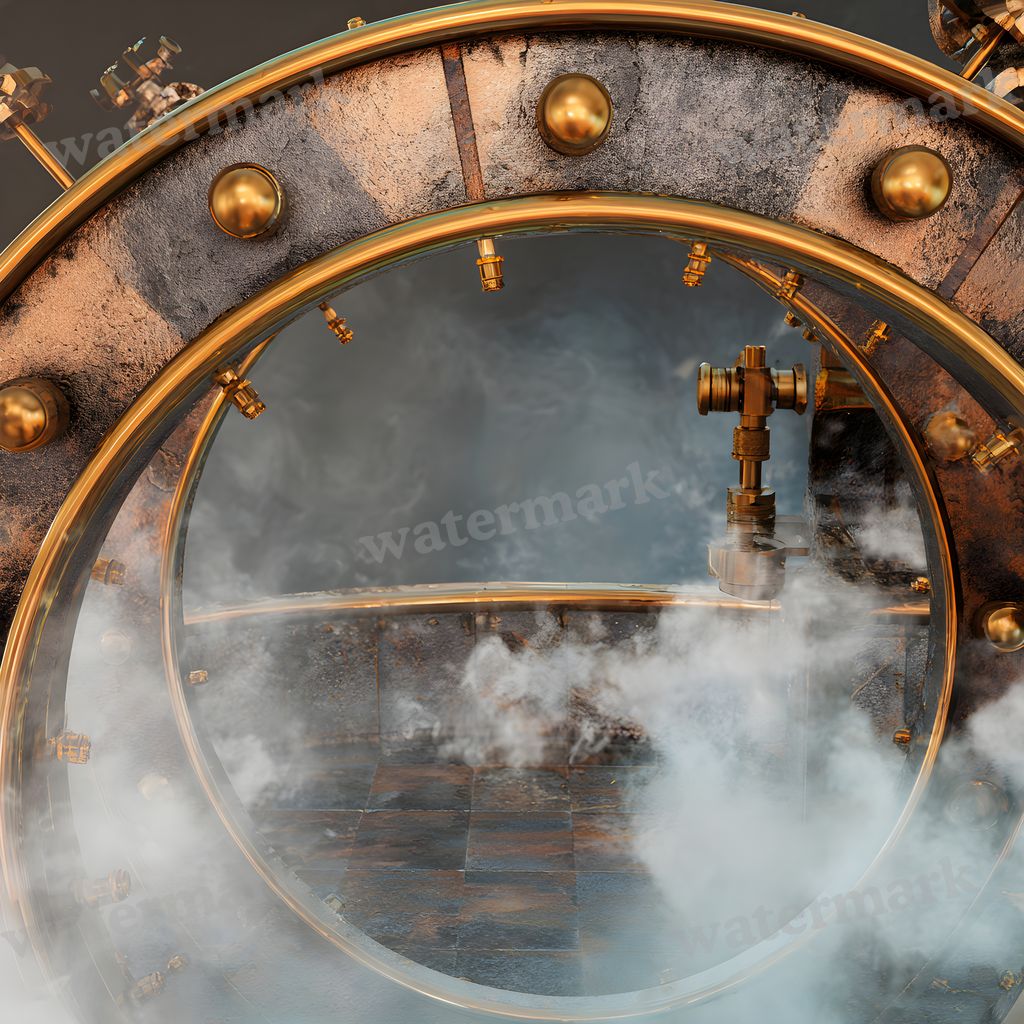 Steampunk Machine Frame Backdrop Images