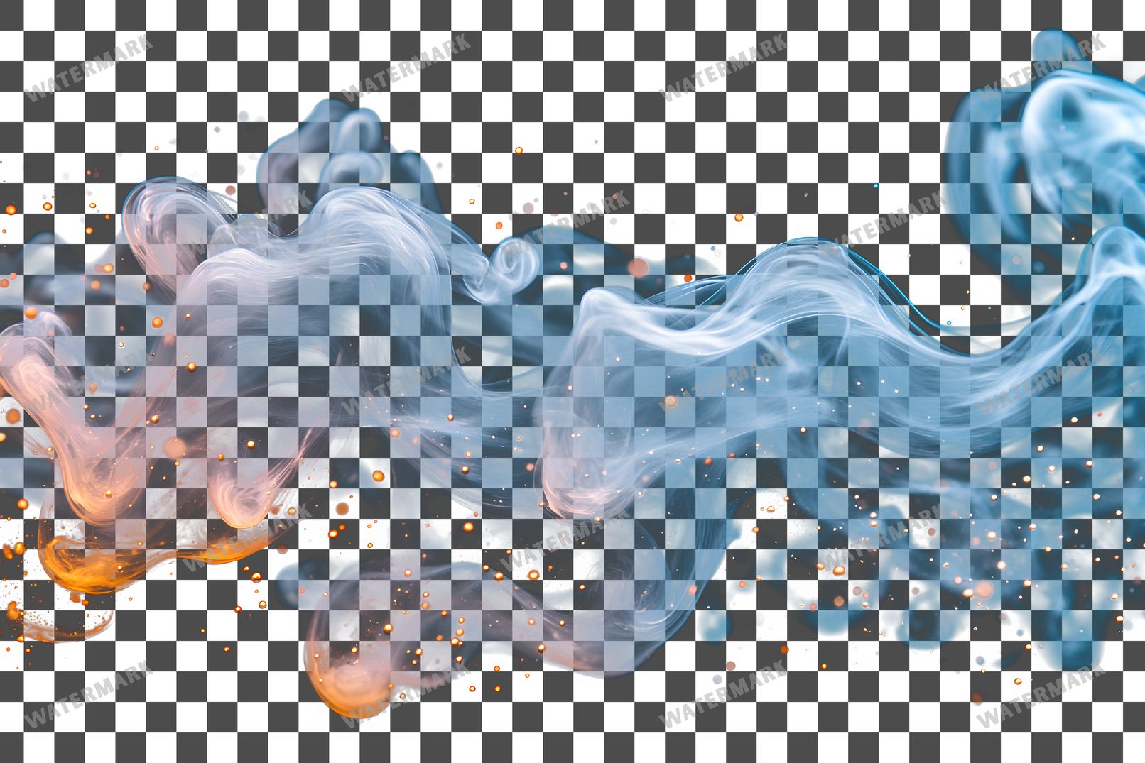 Teal Ink Drop Diffusing Color Transparent Overlay Pngs
