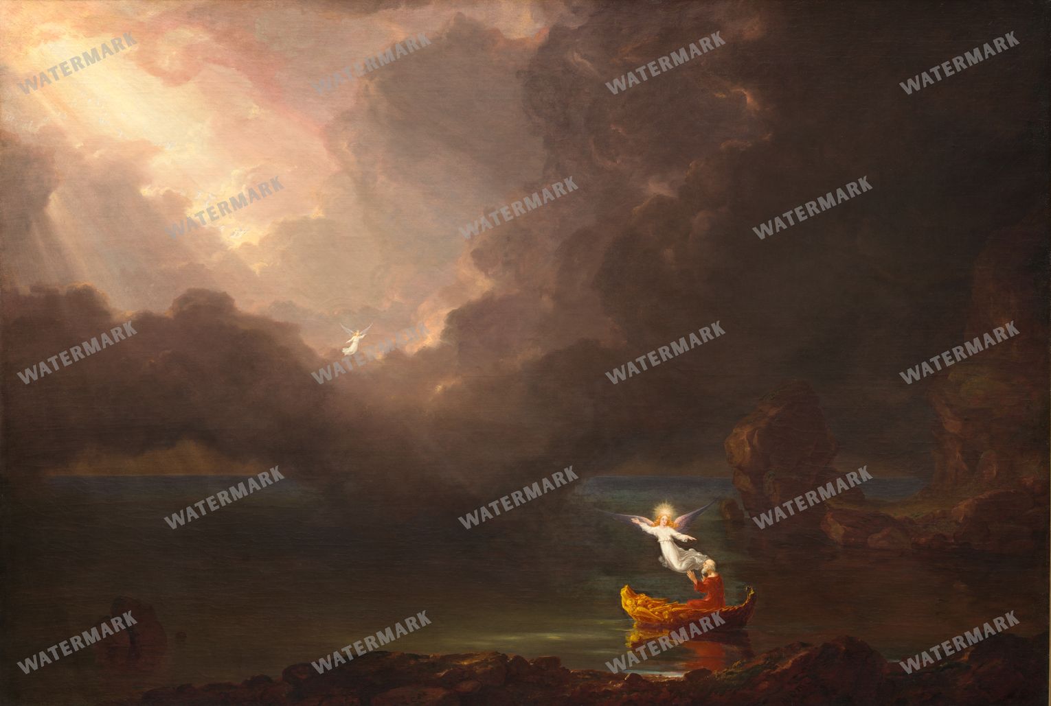 Thomas Cole Vintage Paintings