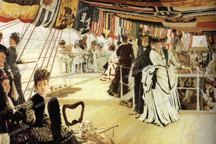 Tissot Vintage Paintings