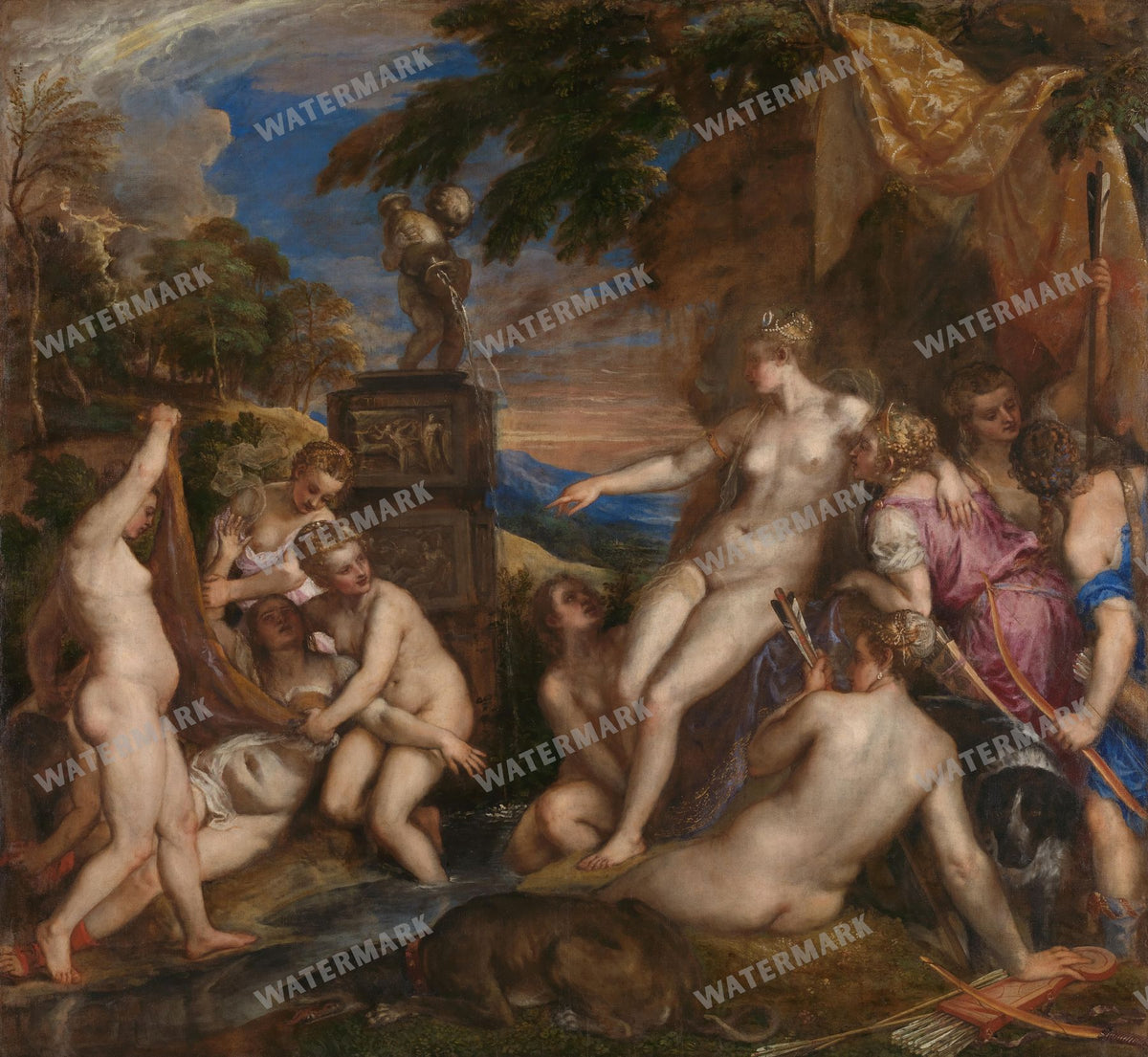 Tizian Vintage Paintings