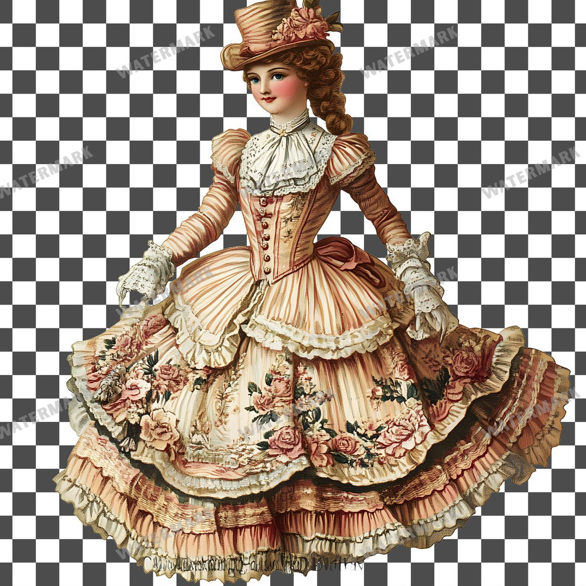 Toy Vintage Style Clipart Pngs