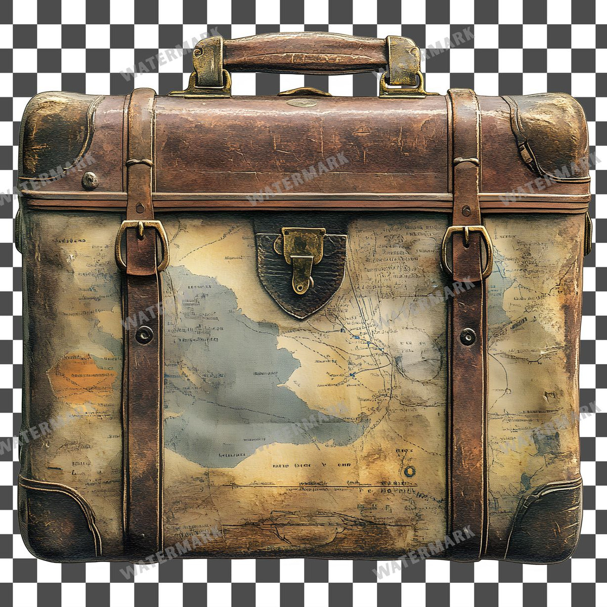 Travel Vintage Style Clipart Pngs
