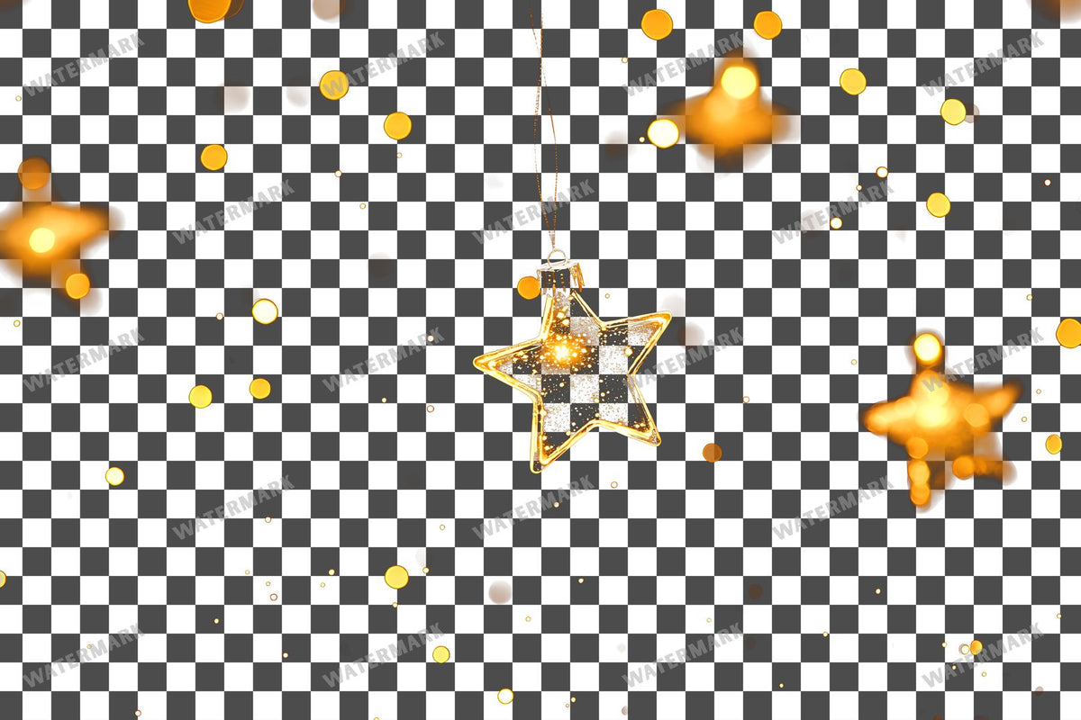 Twinkling Stars Transparent Overlay Pngs