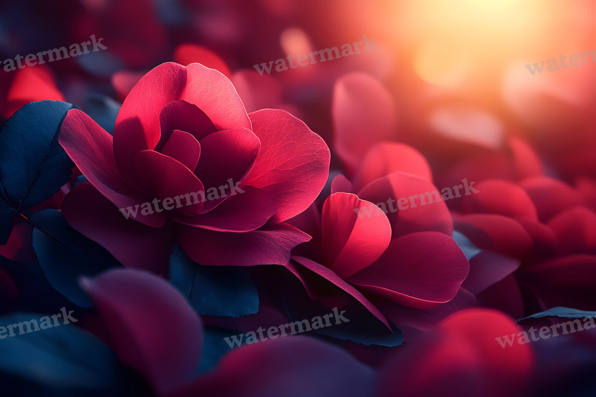 Valentine digital photo backdrop for photo editing, preview 5