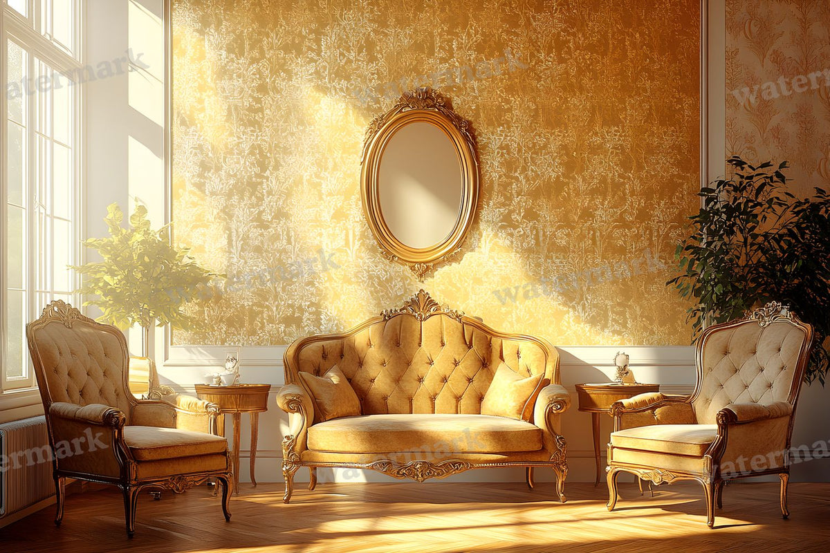 Victorian Golden Backdrop Images